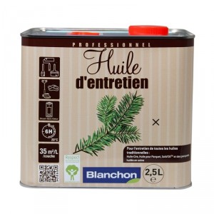 BLANCHON HUILE ENTRETIEN BLANCHE 2.5 L