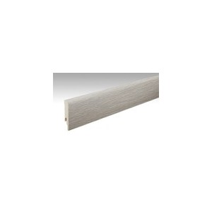 PLINTHE STRATIFIEE DECOR CHENE GRIS BLANC (20 x 60 x 2380 mm)