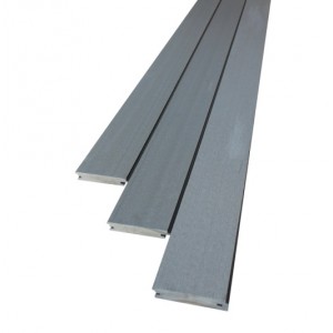 PLANCHER COMPOSITE B-FIX GRIS (25 X 140 mm) 