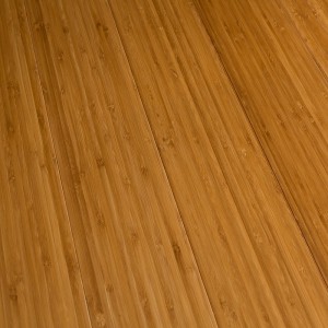 Echantillon parquet bambou caramel vertical verni