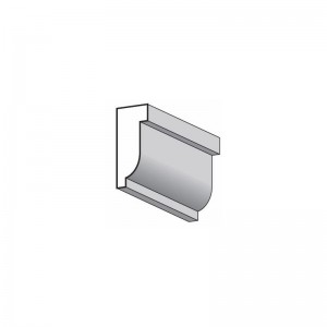 MOULURE PLAFOND PIN (12 x 32 mm x 270 cm)