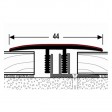 SEUIL RACCORD PLACAGE CHENE (44 mm x 90 cm)