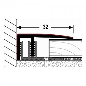 BORDER PLACAGE CHENE (32 mm x 270 cm)