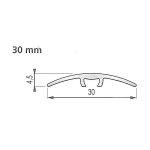 ENTRE-PORTE PIN MULTI-NIVEAUX (30 mm x 166 cm)