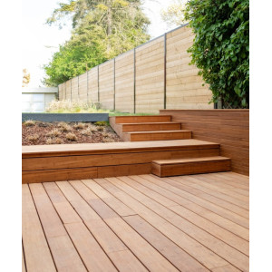 PLANCHER DE TERRASSE EN BAMBOU CEYLON  18 X 137 x 1850 mm