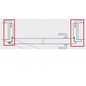 HUISSERIE CHENE CLAIR 70-86 MM