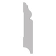 PLINTHE BOIS PREPEINTE ATLANTA 20 X 120 x 2600 MM