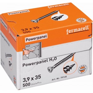 VIS FERMACELL POWERPANEL H20 39/40 - 250 PCES