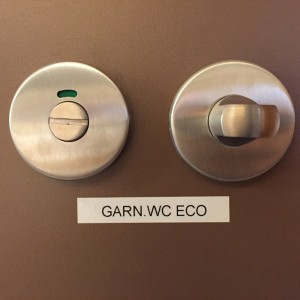 GARNITURE WC INOX ECO BLISTER