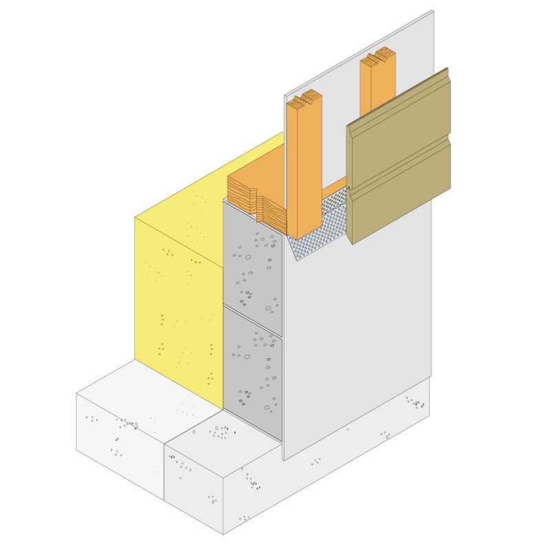 Grille anti-rongeur - ventilation bardage - ossature bois SALOLA