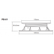 PLOT BUZON PB-01 (28 à 42 mm)