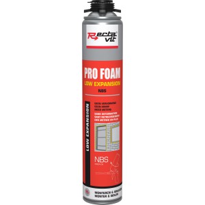 PRO FOAM LOW EXPANSION NBS 800 ML POUR PISTOLET